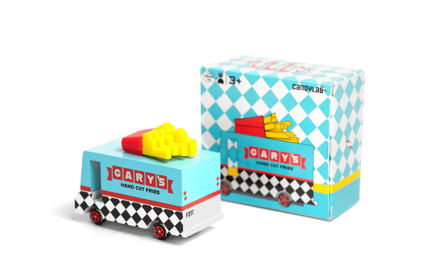 French Fry Van CandyLab Toy Cars Lil Tulips