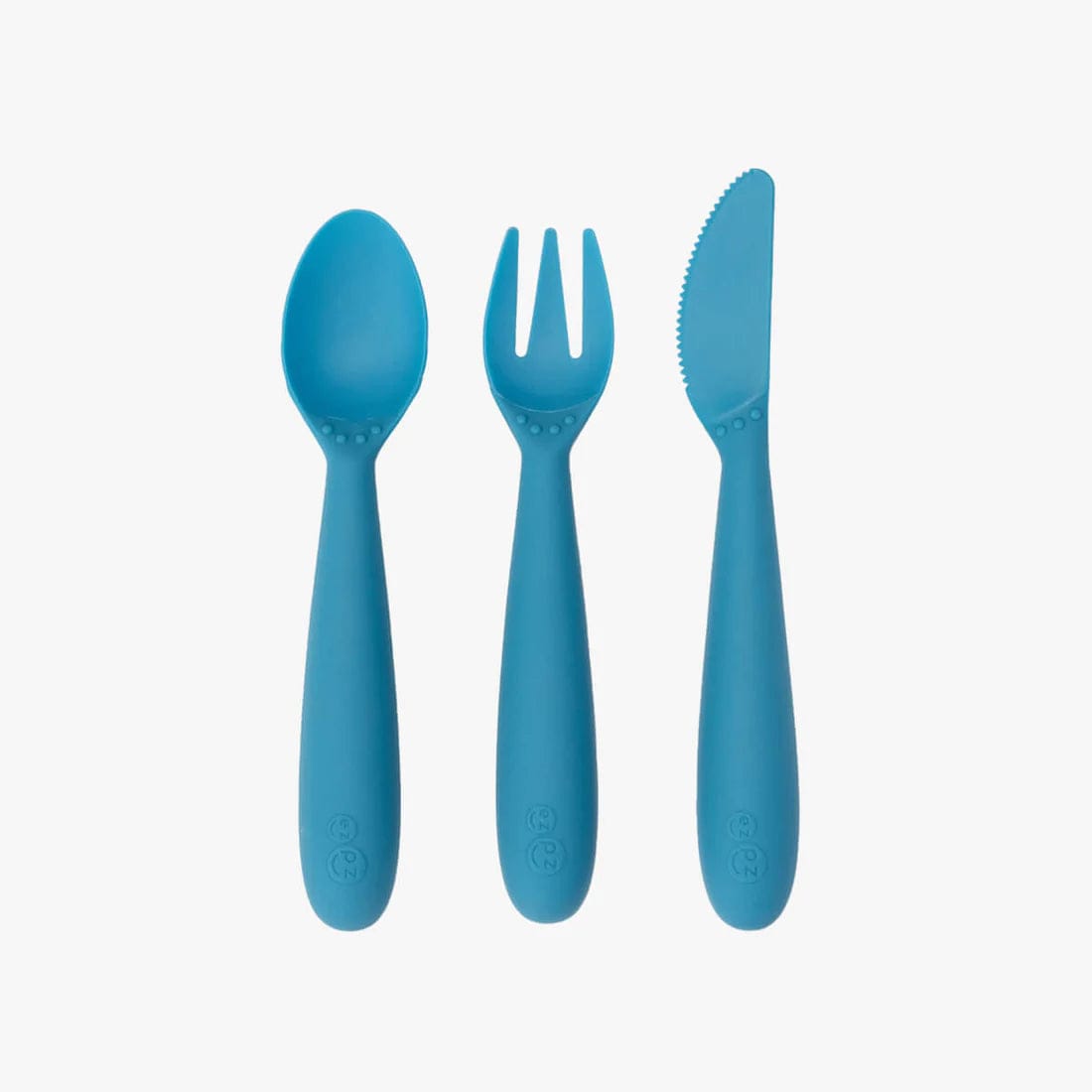 Happy Utensils - Blue Ezpz Lil Tulips