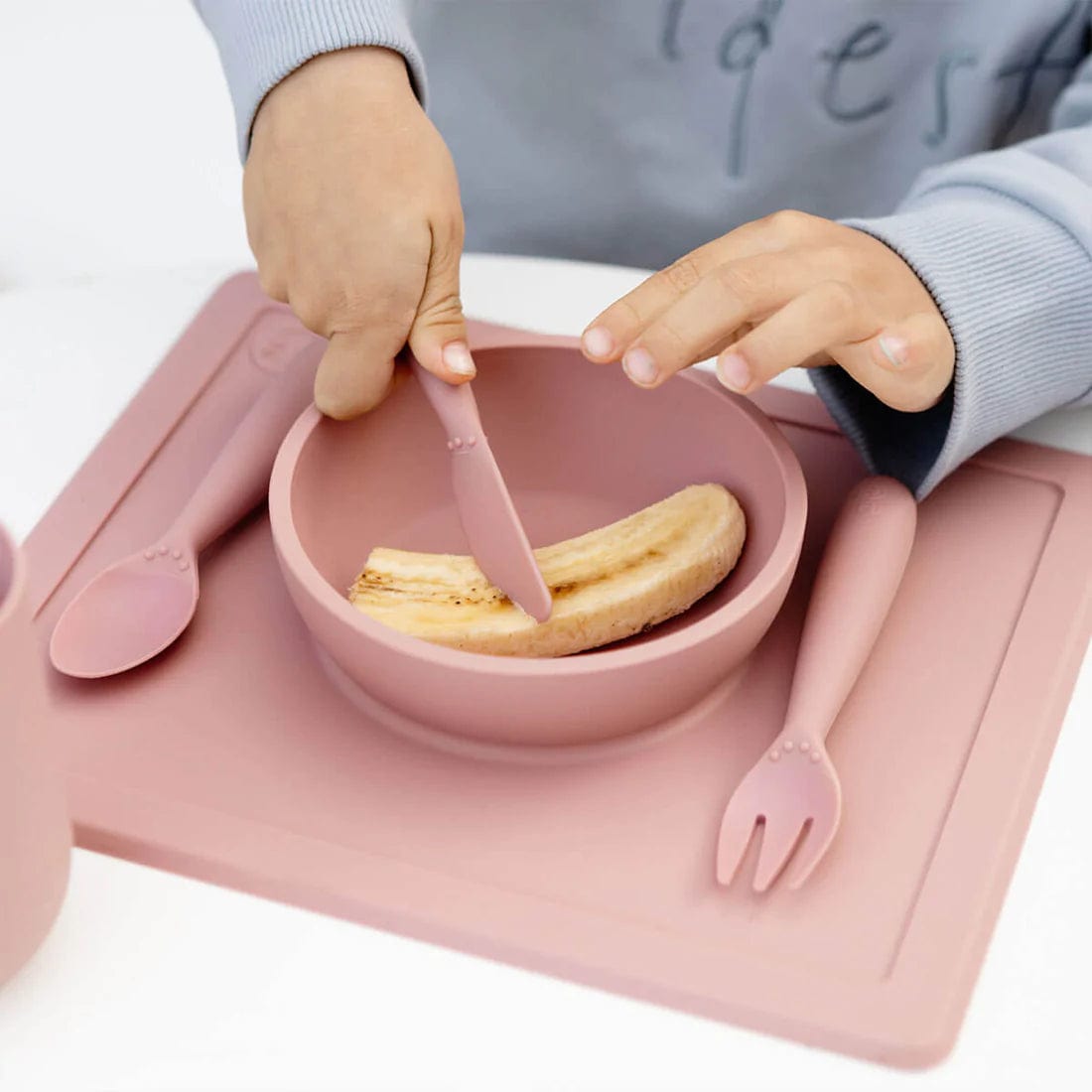 Happy Utensils - Blush Ezpz Lil Tulips