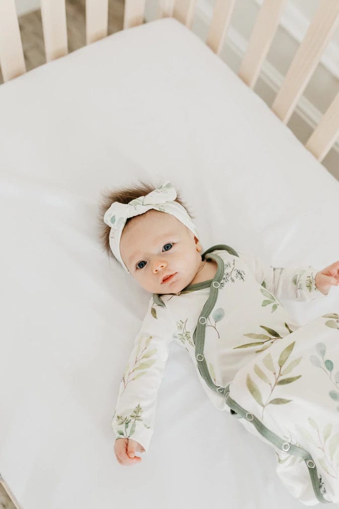 Haven Knit Headband Bow Copper Pearl Lil Tulips