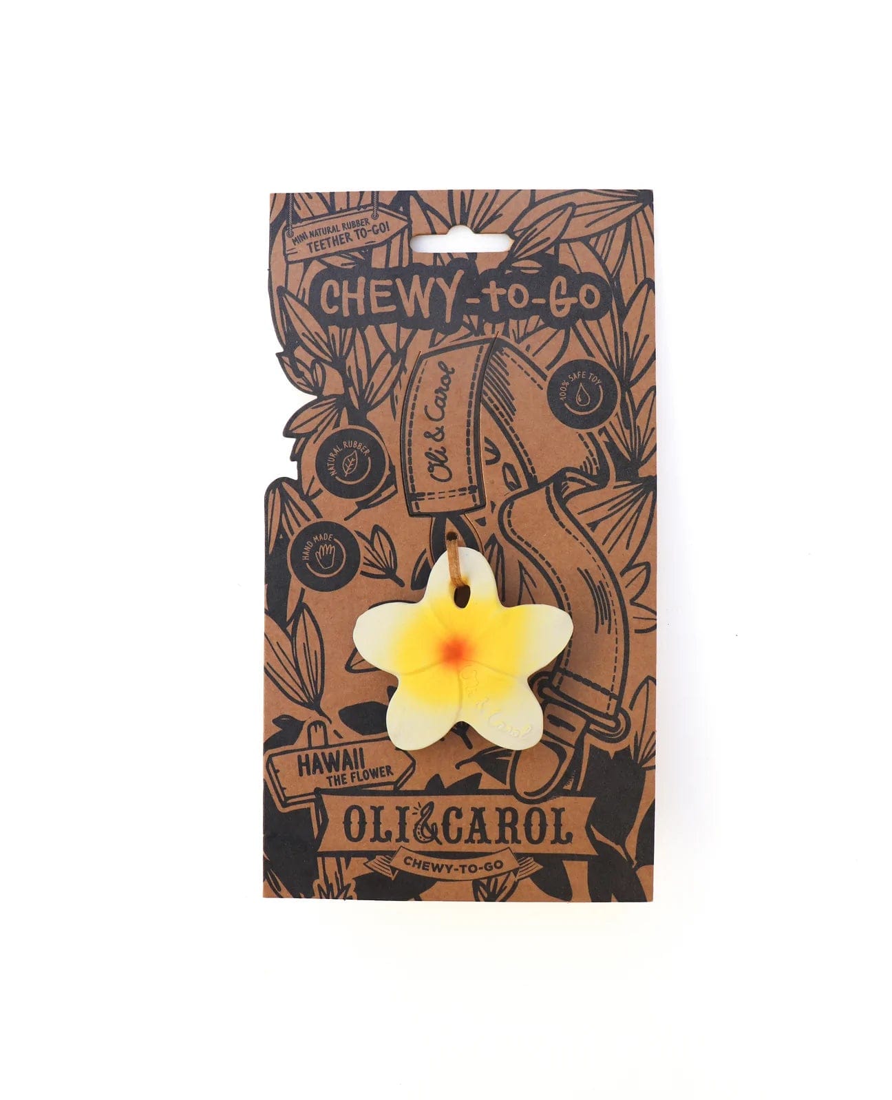 Hawaii the Flower, Chewy Teether Oli & Carol Lil Tulips