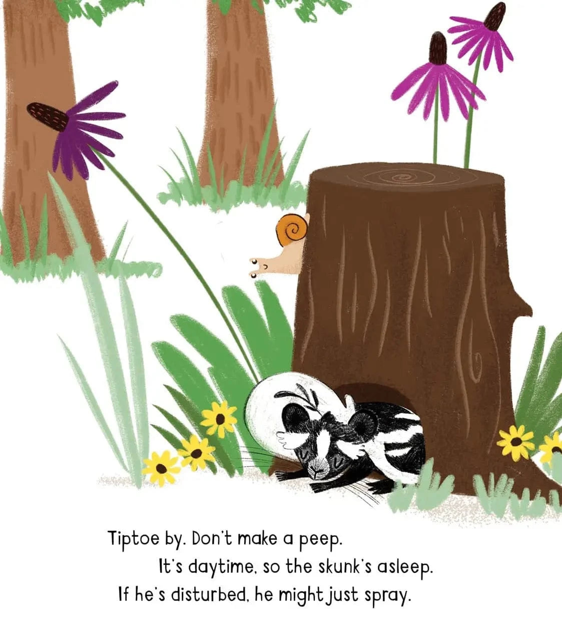 If You Wake a Skunk* Sleeping Bear Press Final Sale Lil Tulips