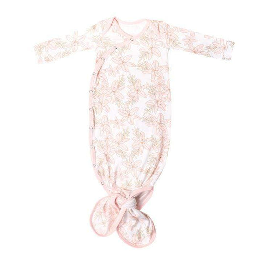 Kiana Newborn Knotted Gown Copper Pearl Lil Tulips