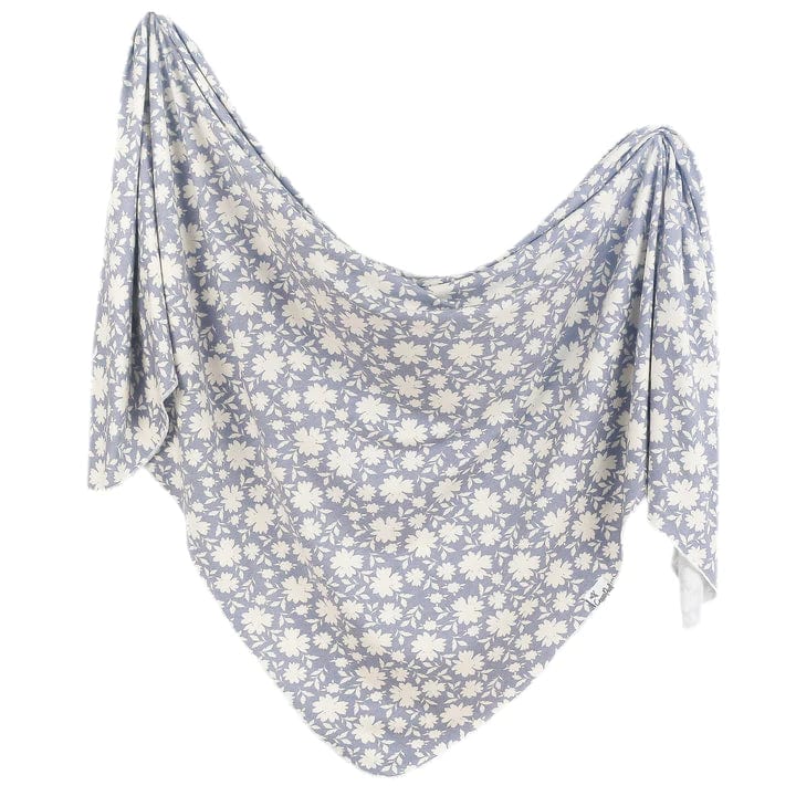 Lacie Knit Swaddle Blanket Copper Pearl Lil Tulips