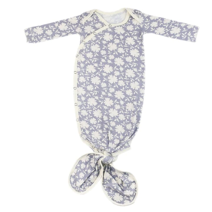 Lacie Newborn Knotted Gown Copper Pearl Lil Tulips