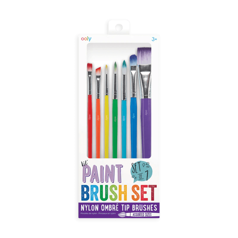 Lil' Paint Brush Set - Set of 7 OOLY Lil Tulips