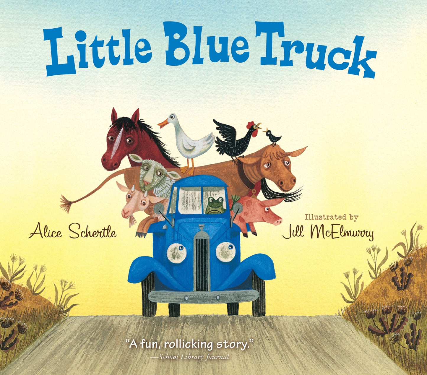 Little Blue Truck Board Book Houghton Mifflin Harcourt Lil Tulips
