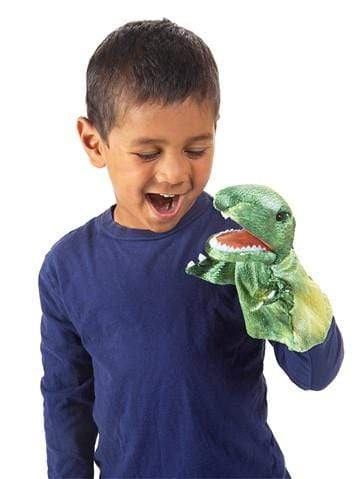 Little Tyrannosaurus Rex Hand Puppet Folkmanis Puppets Folkmanis Puppets Lil Tulips