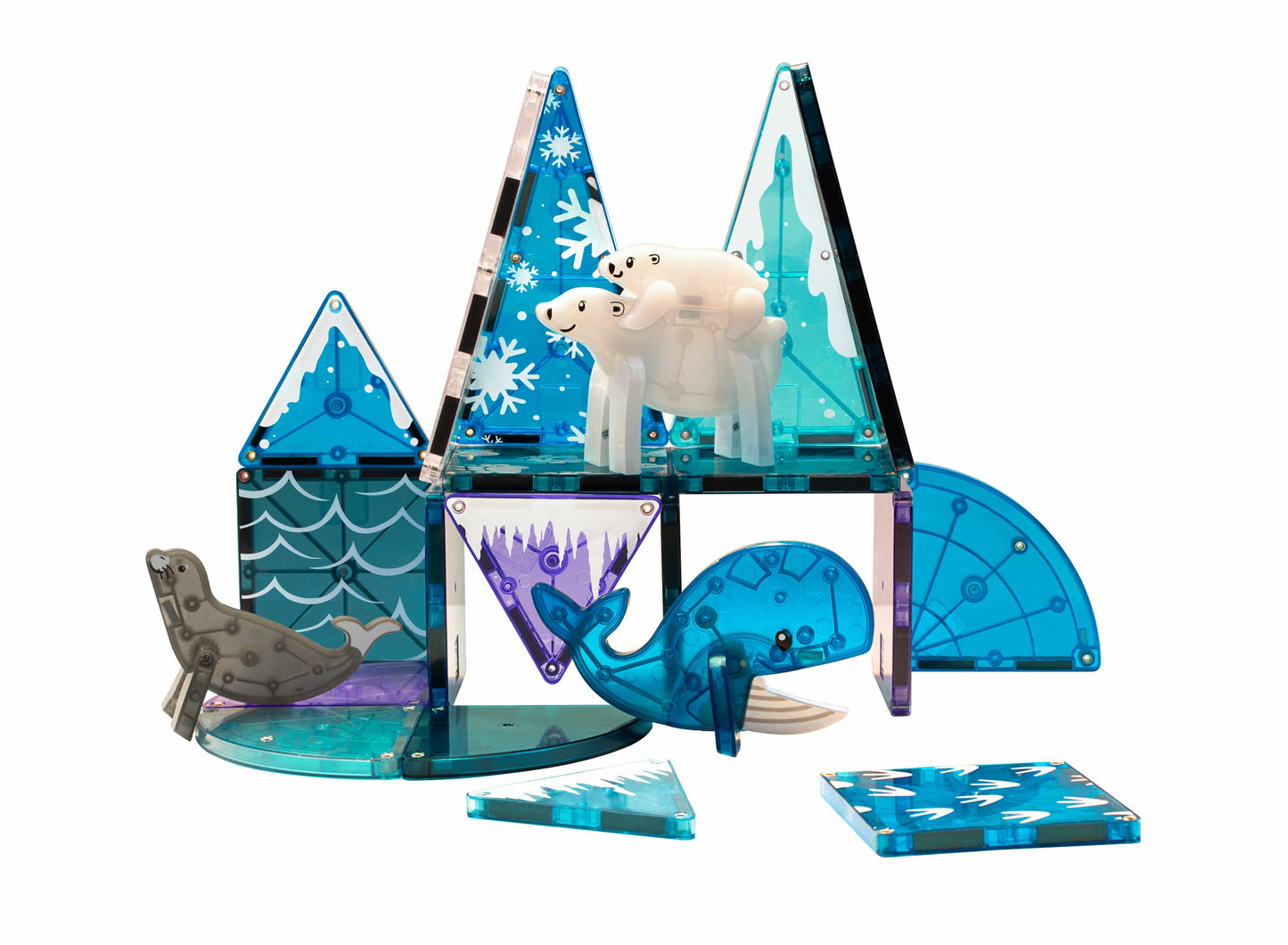 Magna-Tiles® Arctic Animals 25-Piece Set Magna-Tiles Lil Tulips