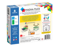 Magna-Tiles® Rectangles 8 Piece Expansion Set Magna-Tiles Lil Tulips