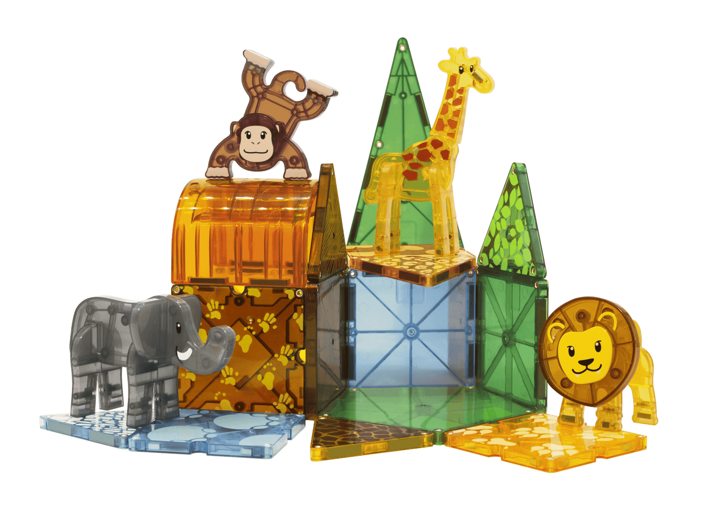 Magna-Tiles® Safari Animals 25-Piece Set Magna-Tiles Lil Tulips