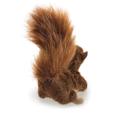 Mini Squirrel, Red Finger Puppet Folkmanis Puppets Folkmanis Puppets Lil Tulips
