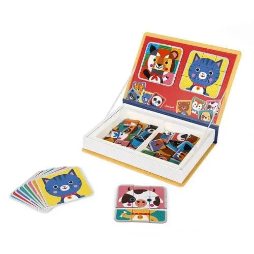 Mix & Match Magneti’Book Janod Magnet Toys Lil Tulips