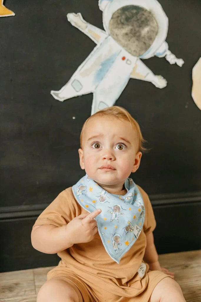 Neil Baby Bandana Bibs Copper Pearl Lil Tulips