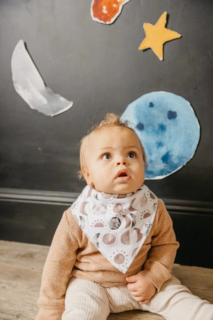 Neil Baby Bandana Bibs Copper Pearl Lil Tulips