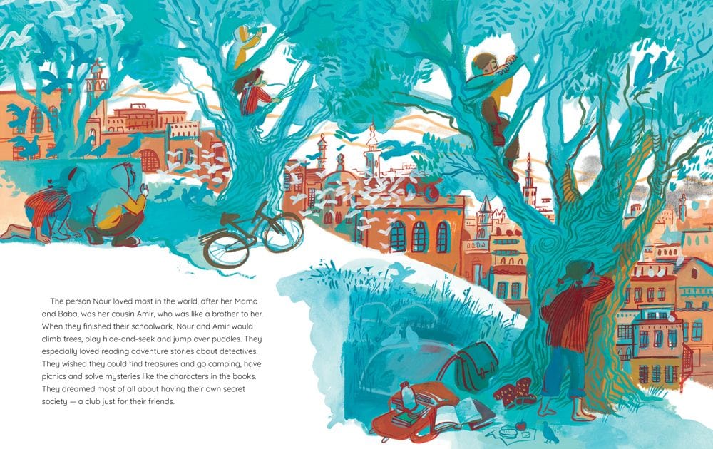 Nour's Secret Library Barefoot Books Books Lil Tulips