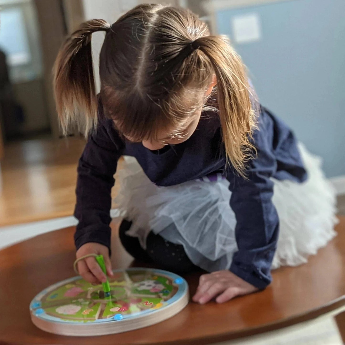 Number Maze Magnetic Game haba Lil Tulips