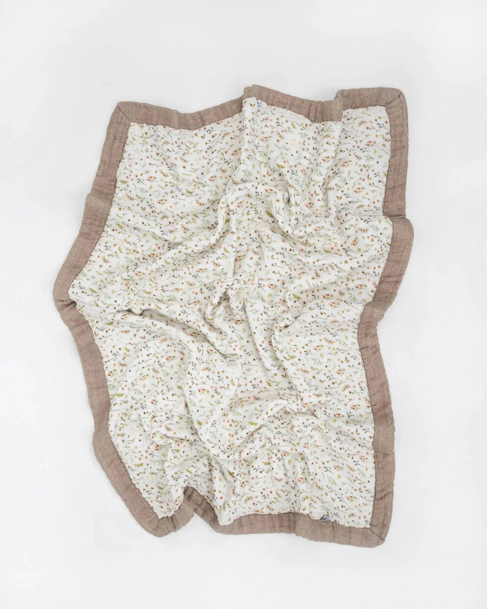 Organic Cotton Muslin Baby Quilt - Floral Field Little Unicorn Lil Tulips