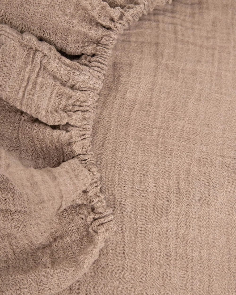 Organic Cotton Muslin Crib Sheet - DriftWood Little Unicorn Lil Tulips