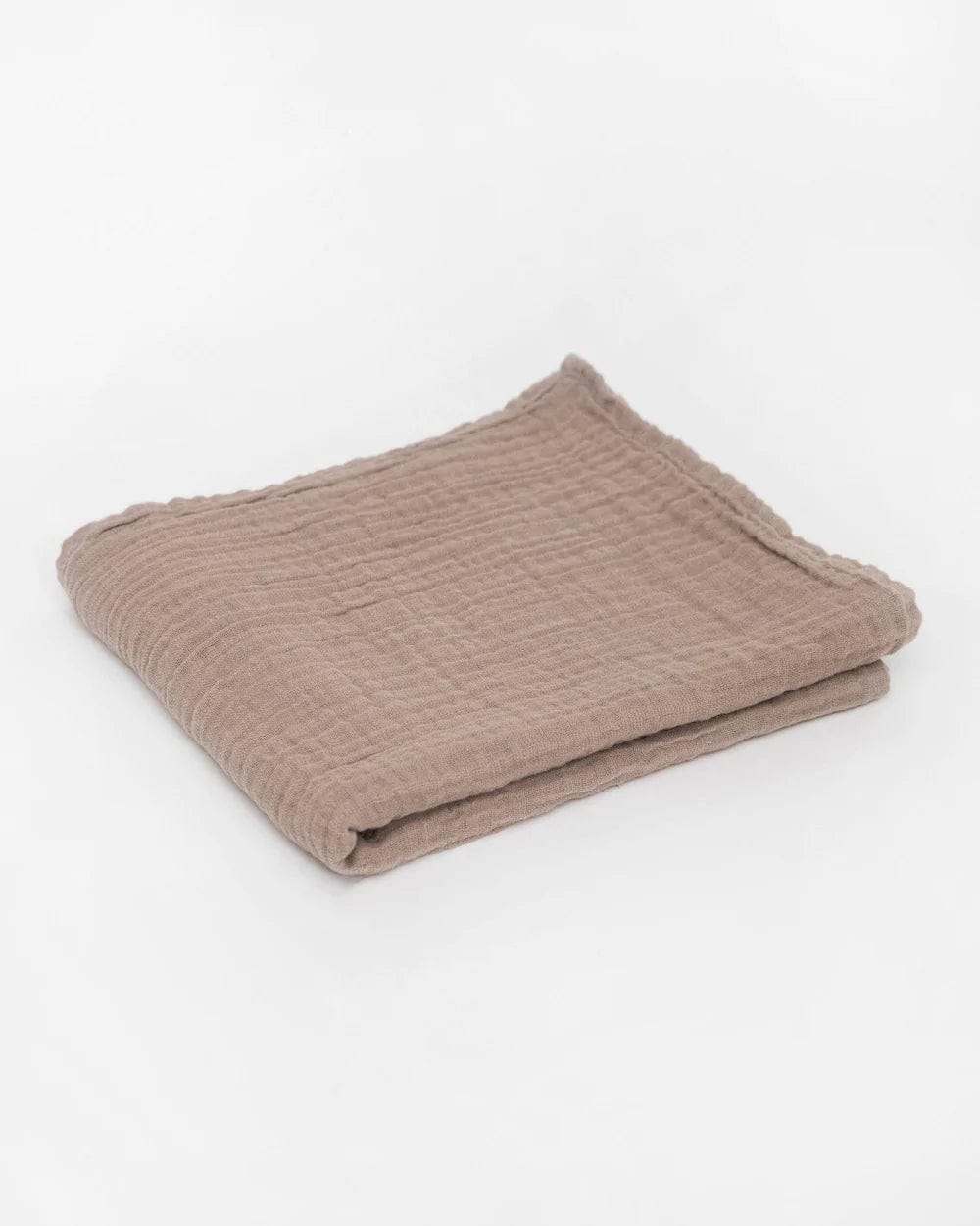 Organic Cotton Muslin Swaddle Blanket - Driftwood Little Unicorn Lil Tulips