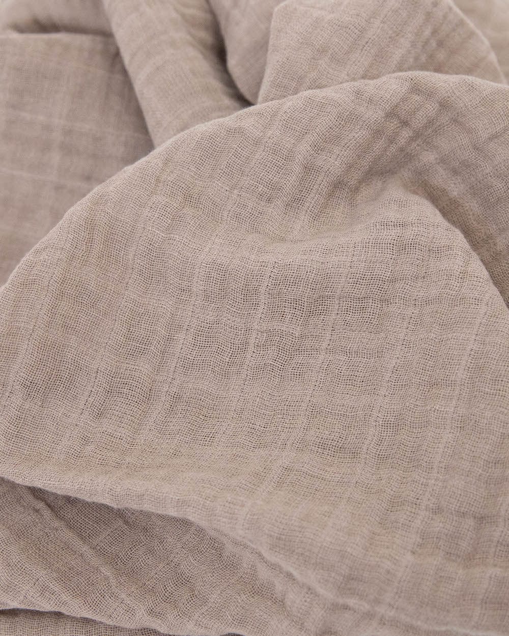 Organic Cotton Muslin Swaddle Blanket - Driftwood Little Unicorn Lil Tulips