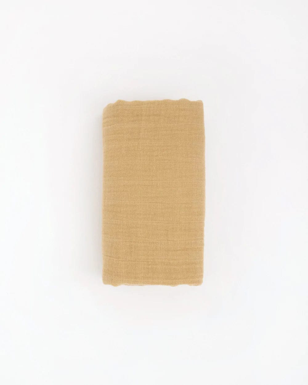 Organic Cotton Muslin Swaddle Blanket - Wheat Little Unicorn Lil Tulips