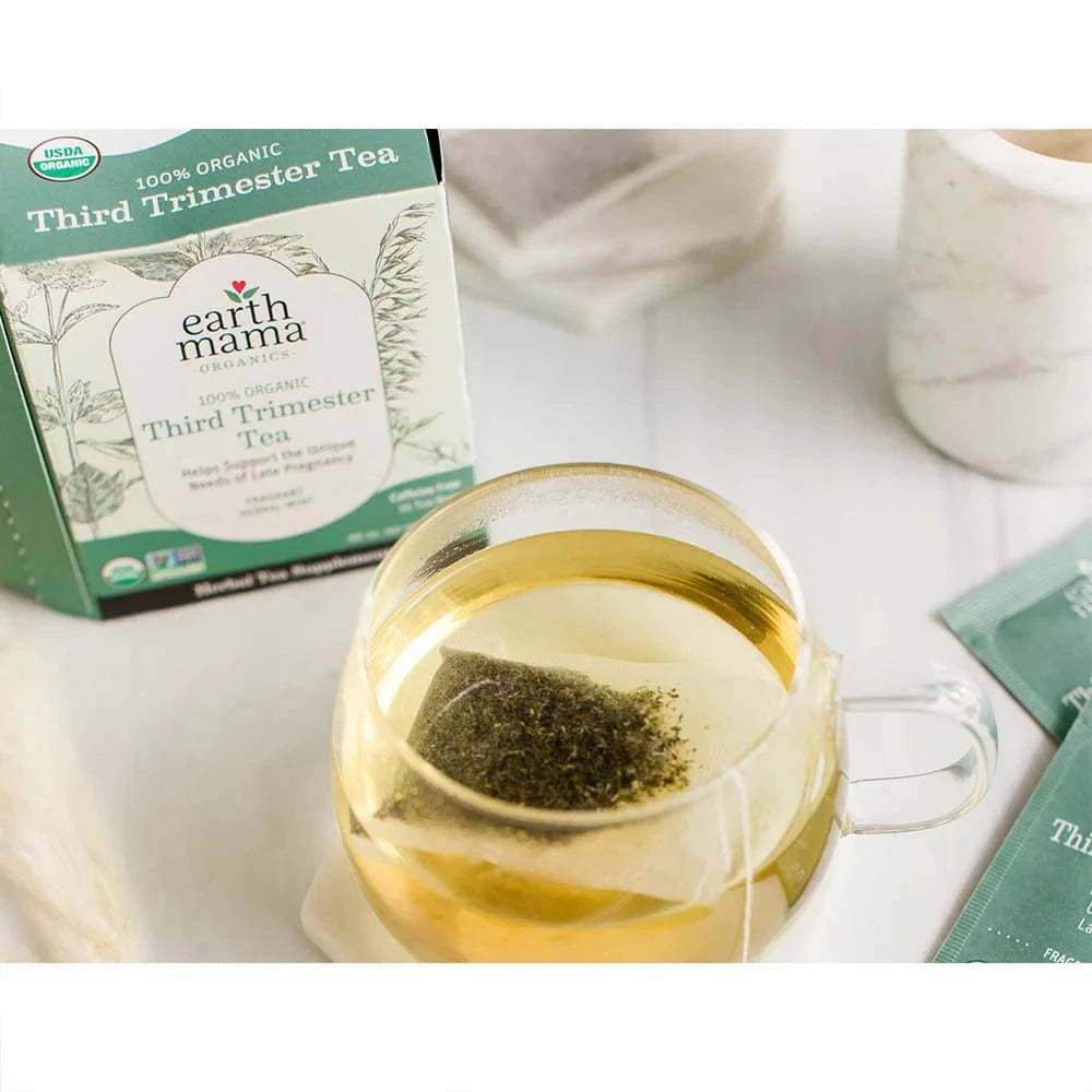 Organic Third Trimester Tea Earth Mama Organics Lil Tulips