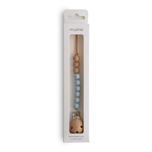 Pacifier Clip | Eva (Blush) Mushie Lil Tulips