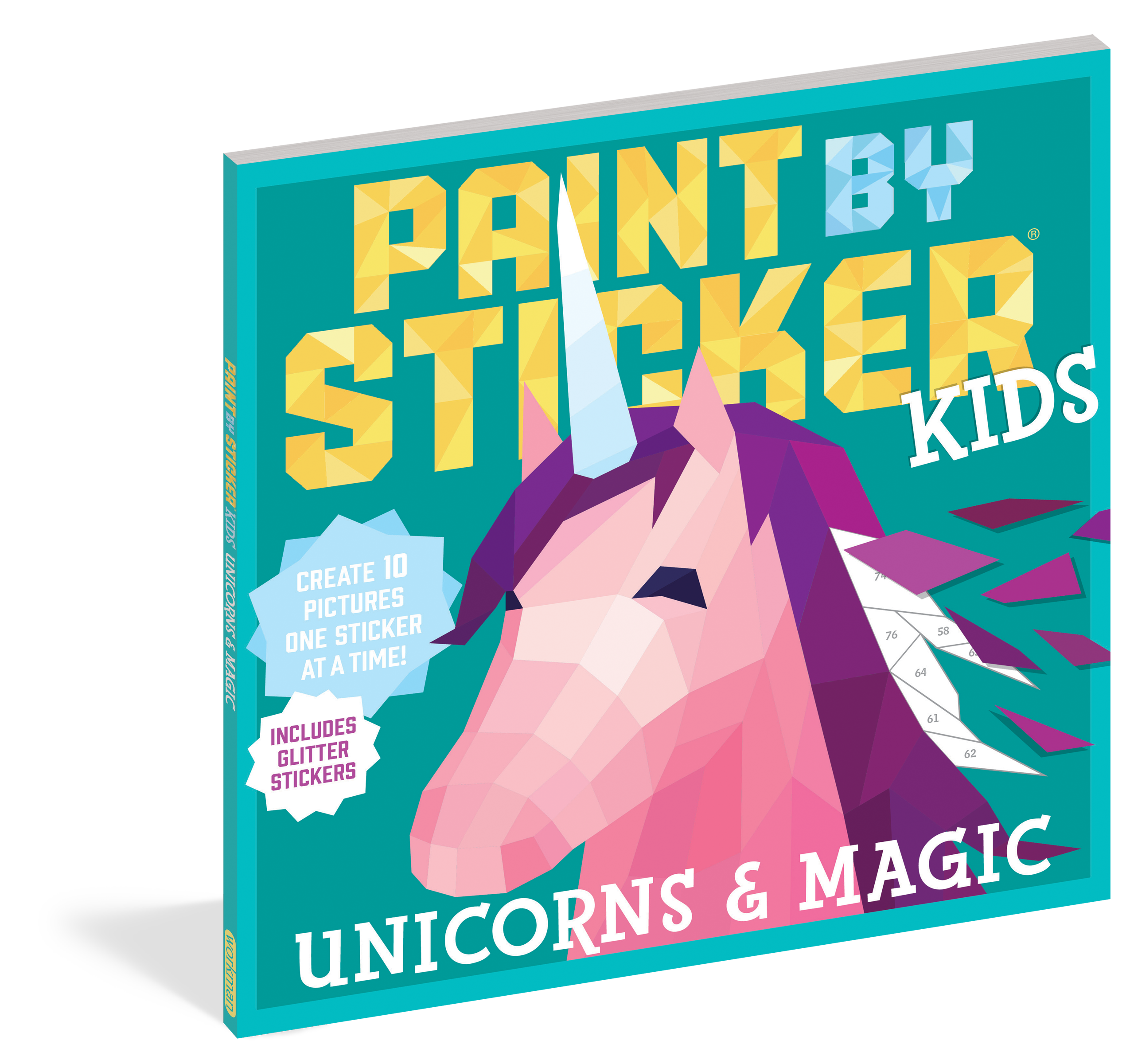 Paint by Sticker Unicorns and Magic Paint by Sticker Lil Tulips