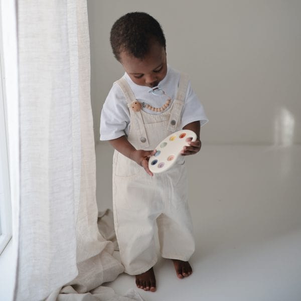 Paint Palette Press Toy Mushie Lil Tulips