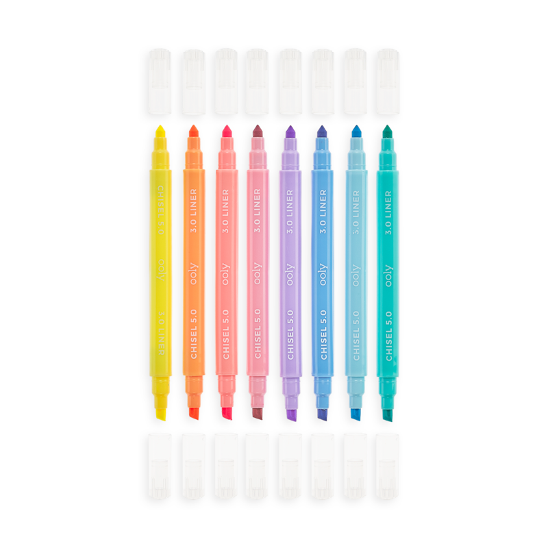 Pastel Liners Dual Tip Markers