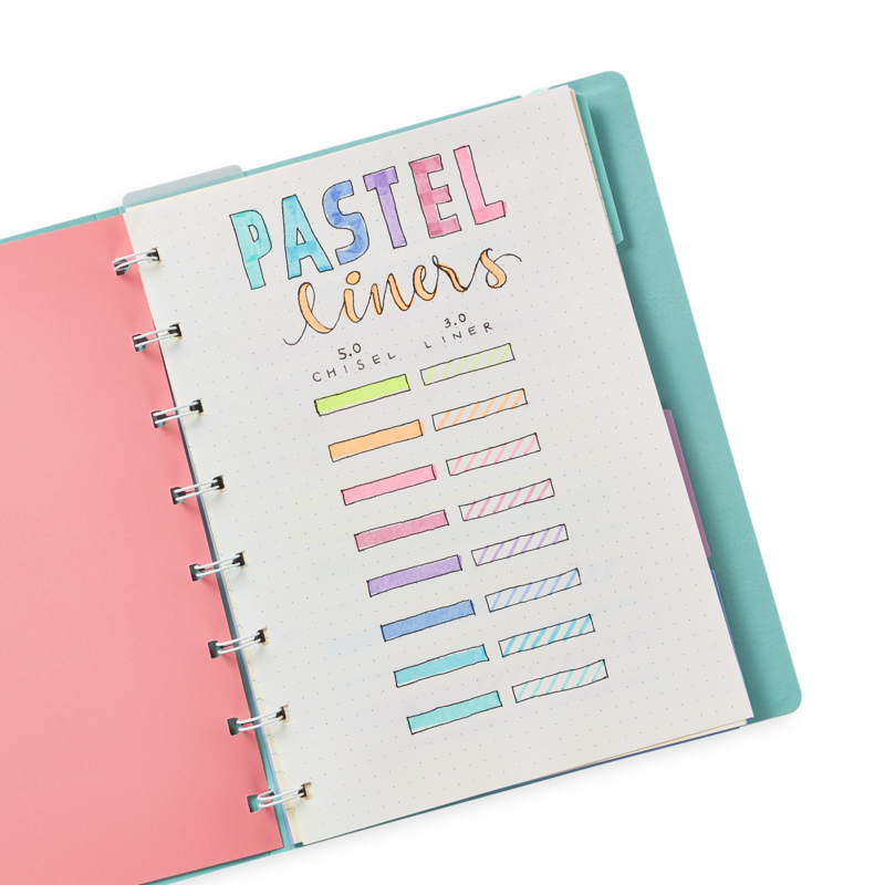 Pastel Liners Dual Tip Markers