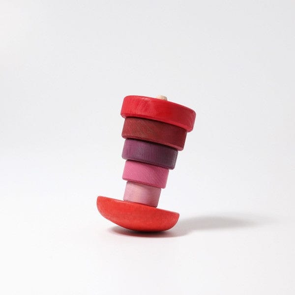 Pink Wobbly Stacking Tower Grimm's Lil Tulips