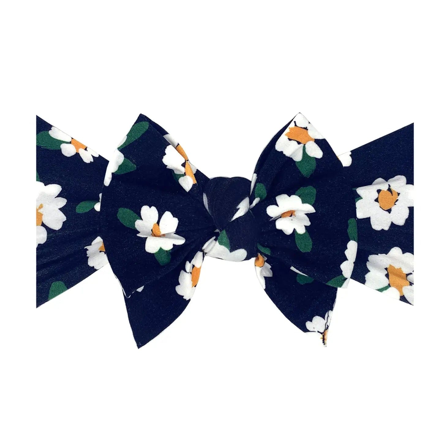 Printed Deb Bow Headband: Moonflower Baby Bling Bows Headbands Lil Tulips