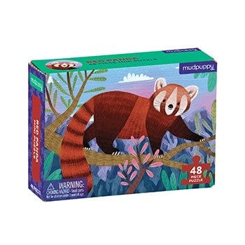 Red Panda 48 Piece Mini Puzzle Chronicle Books Lil Tulips