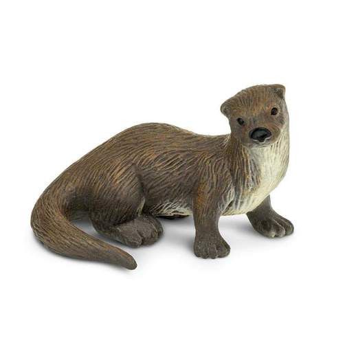 40cm-80cm Reallife Eurasian River Otter Peluche Toy Réaliste