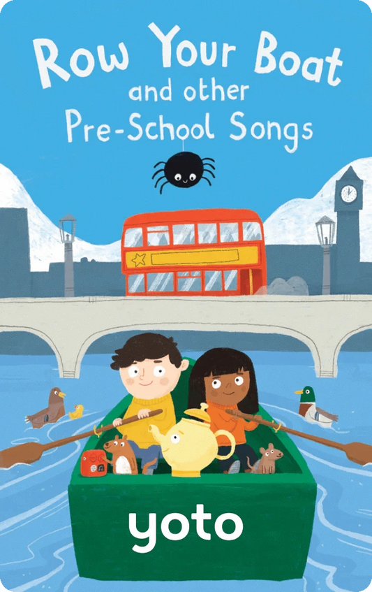 Row Your Boat and other Pre-School Songs - Audiobook Card Yoto Lil Tulips
