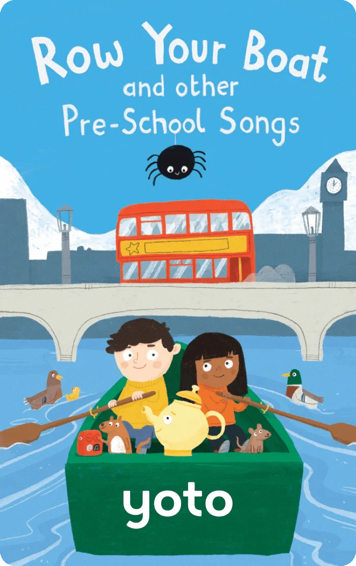 Row Your Boat and other Pre-School Songs - Audiobook Card Yoto Lil Tulips