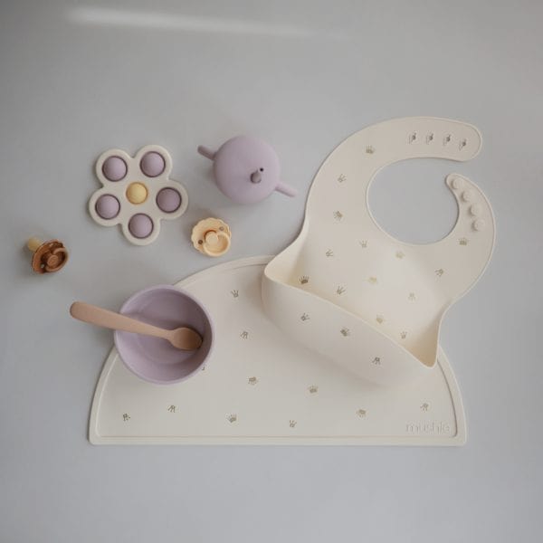 Silicone Place Mat (Crowns) Mushie Lil Tulips