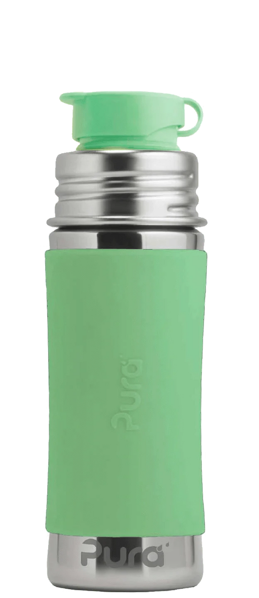 Sport Mini™ 11oz Bottle - Moss Pura Stainless Pura Stainless Lil Tulips