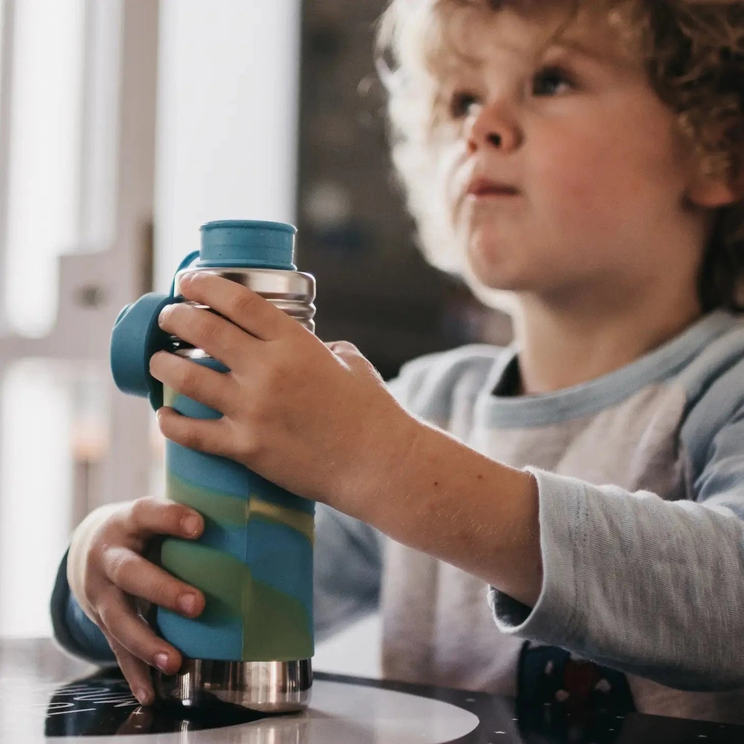 Sport Mini™ 11oz Bottle - Moss Pura Stainless Pura Stainless Lil Tulips