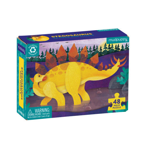 Stegosaurus 48 Piece Mini Puzzle