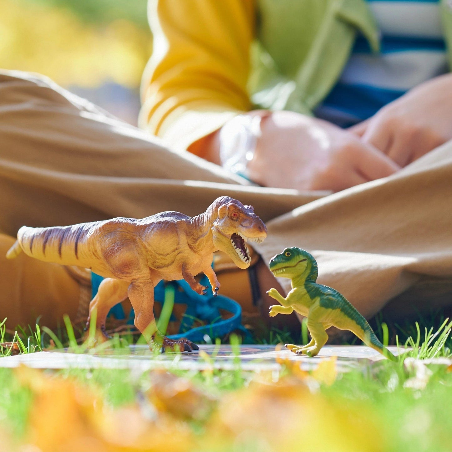 T-Rex Baby with Augmented Reality Safari Ltd Lil Tulips