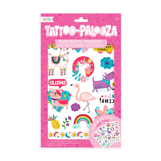 Tattoo Palooza Temporary Tattoos: Funtastic Friends OOLY Lil Tulips