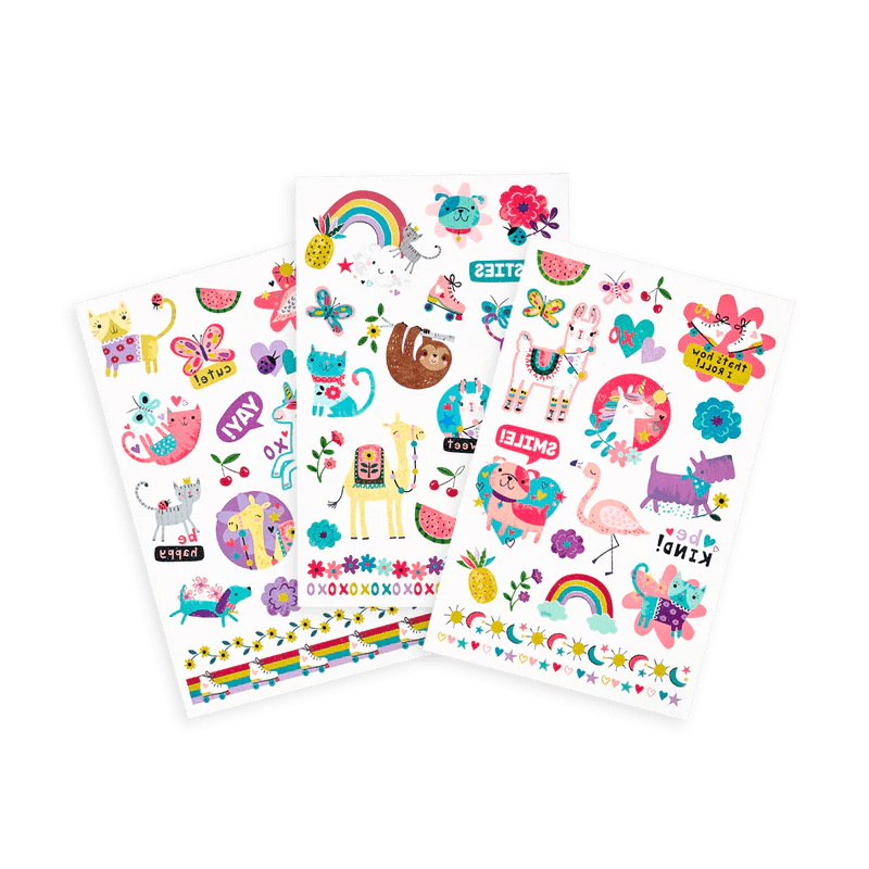 Tattoo Palooza Temporary Tattoos: Funtastic Friends OOLY Lil Tulips