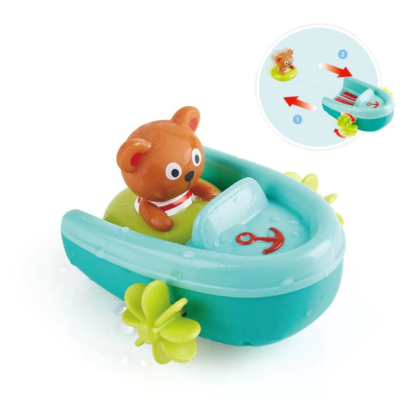 Tubing Pull-back Boat Hape Lil Tulips