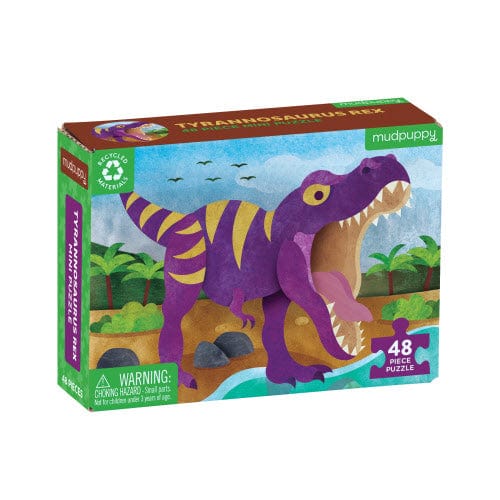 Tyrannosaurus Rex 48 Piece Mini Puzzle Chronicle Books Lil Tulips