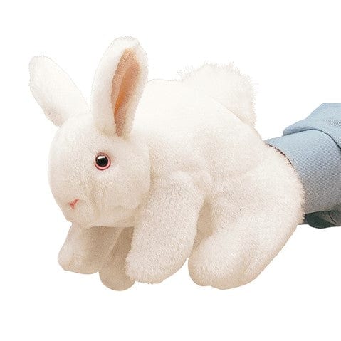 White Bunny Rabbit Puppet Folkmanis Puppets Folkmanis Puppets Lil Tulips