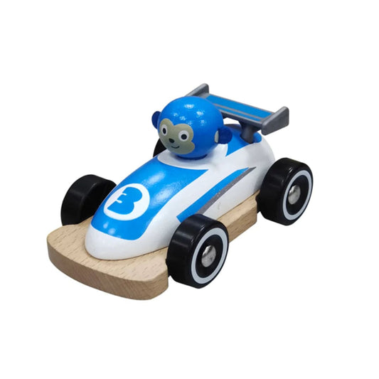 Wild Rider Blue Racer Car Hape Lil Tulips
