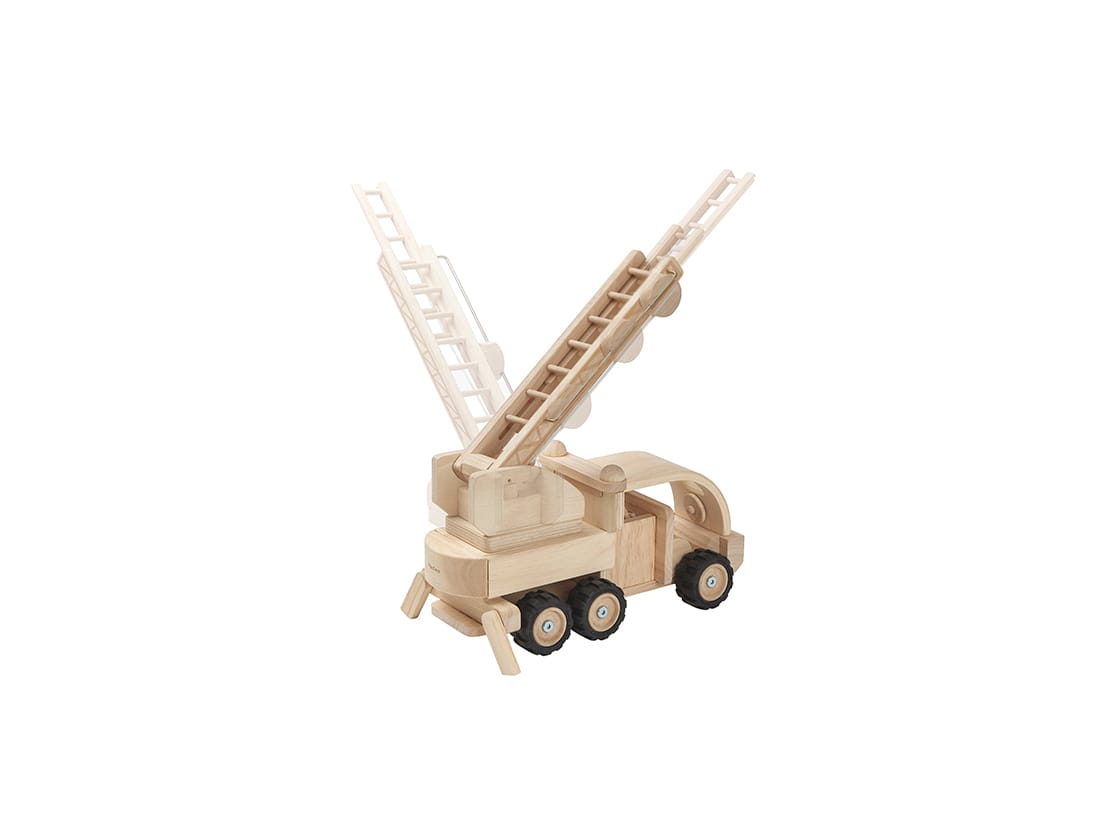 Wooden Fire Truck Plan Toys Lil Tulips